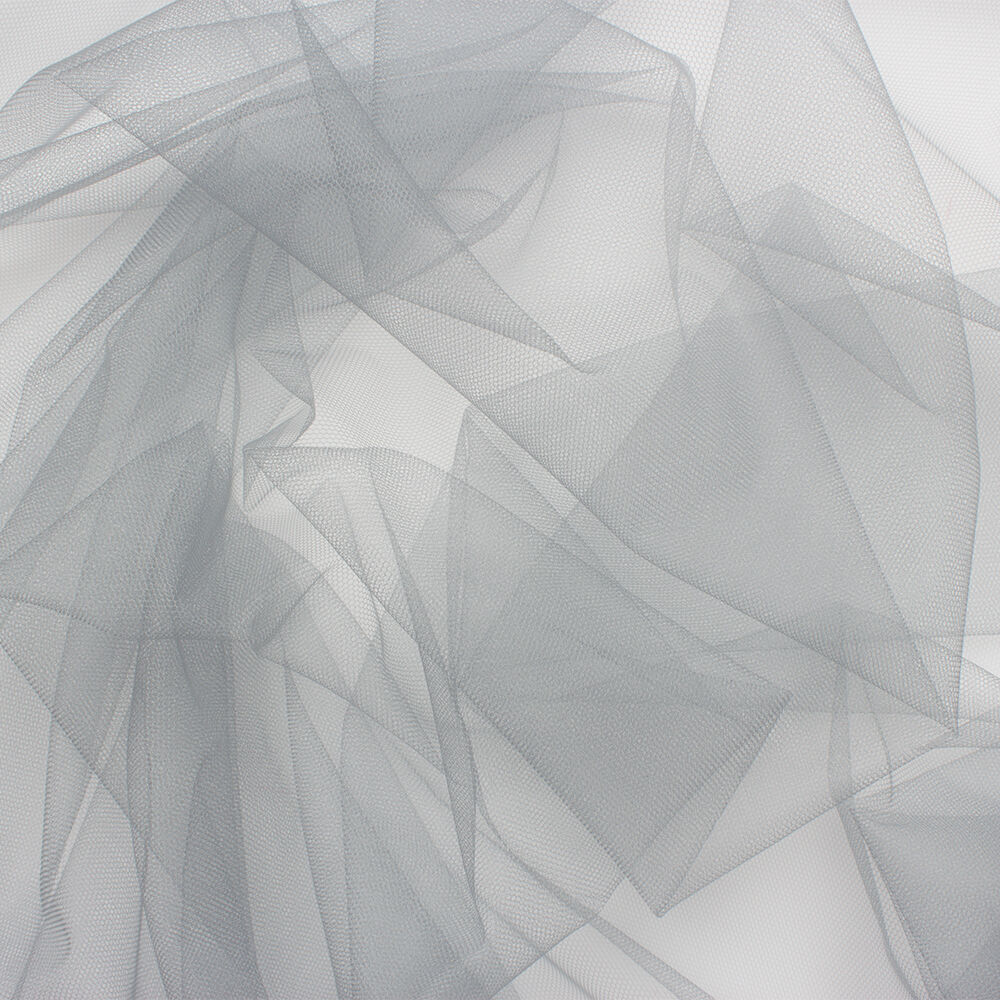 Anthracite Grey Illusion Tulle