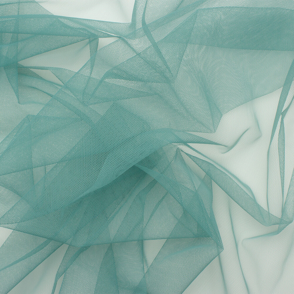 Teal Polyamide Tulle