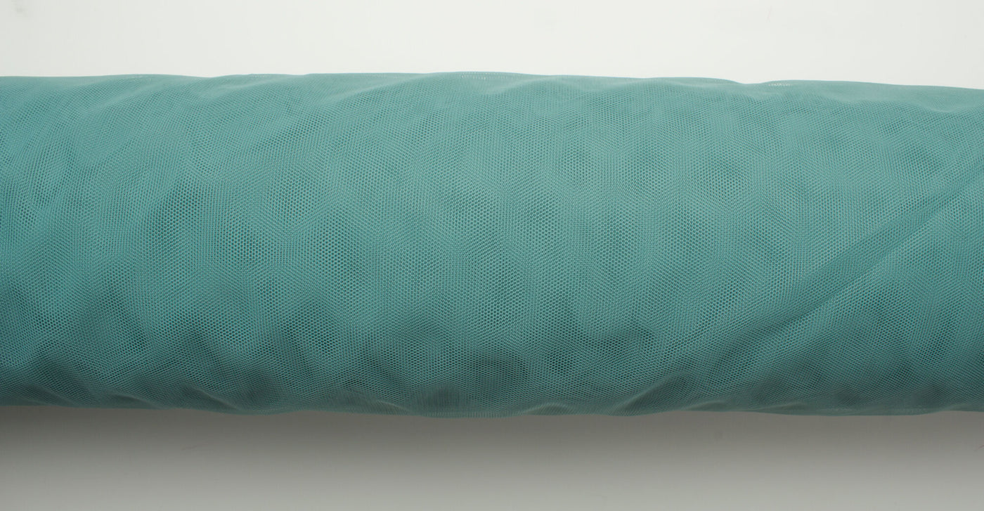 Teal Polyamide Tulle