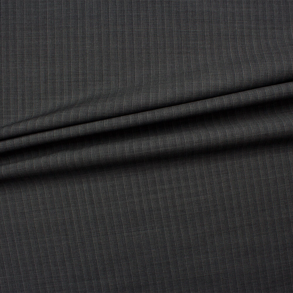Grey 'Trofeo' Wool/Mohair Zegna Suiting