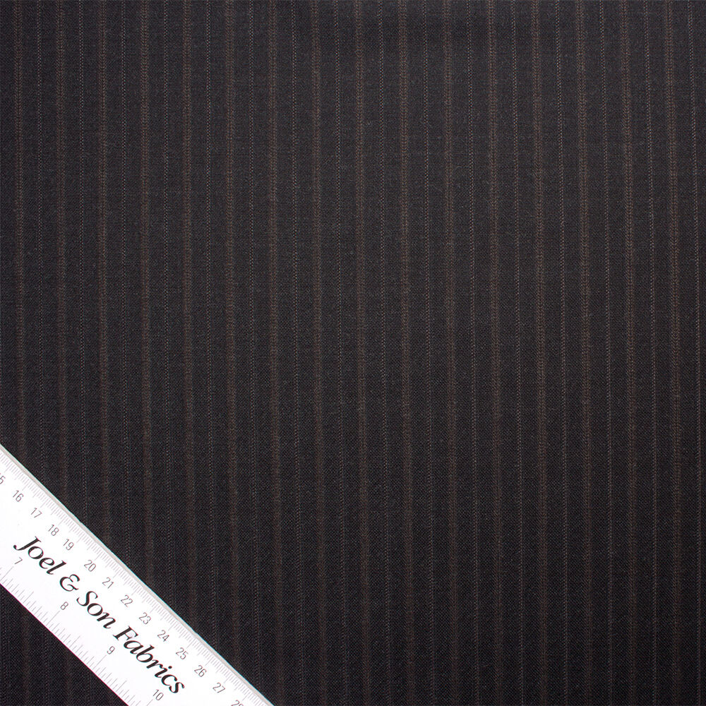 Dark Grey 'Electra' Zegna Suiting (sold as a 2.10m piece)