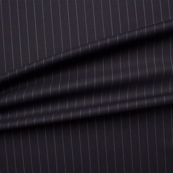 Blue 'High Performance' Pinstripe Zegna Suiting