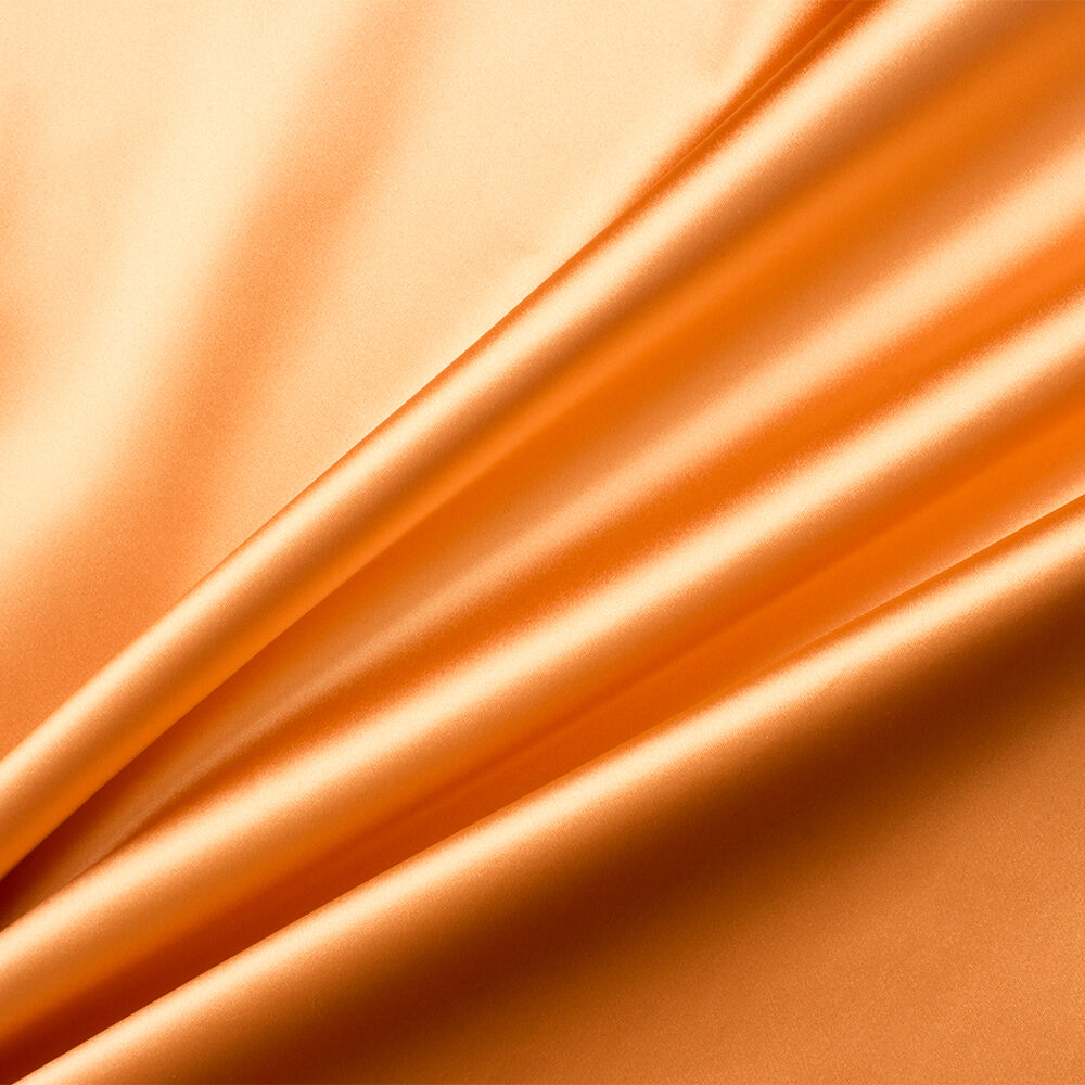 Muted Peach Stretch Satin