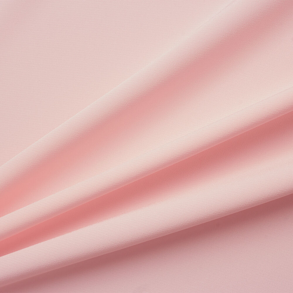 Pale Pink Satin Backed Crêpe