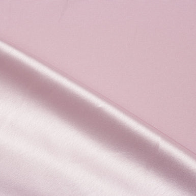 Muted Pink Stretch Satin Microfibre