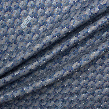 Blue/Grey Lanvin Tie Panel