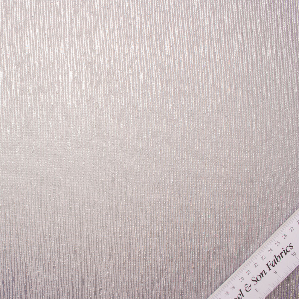 Lavender/Silver Metallic Lamé