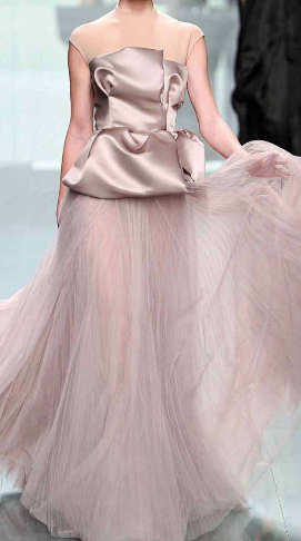 Pastel Peach Silk Georgette