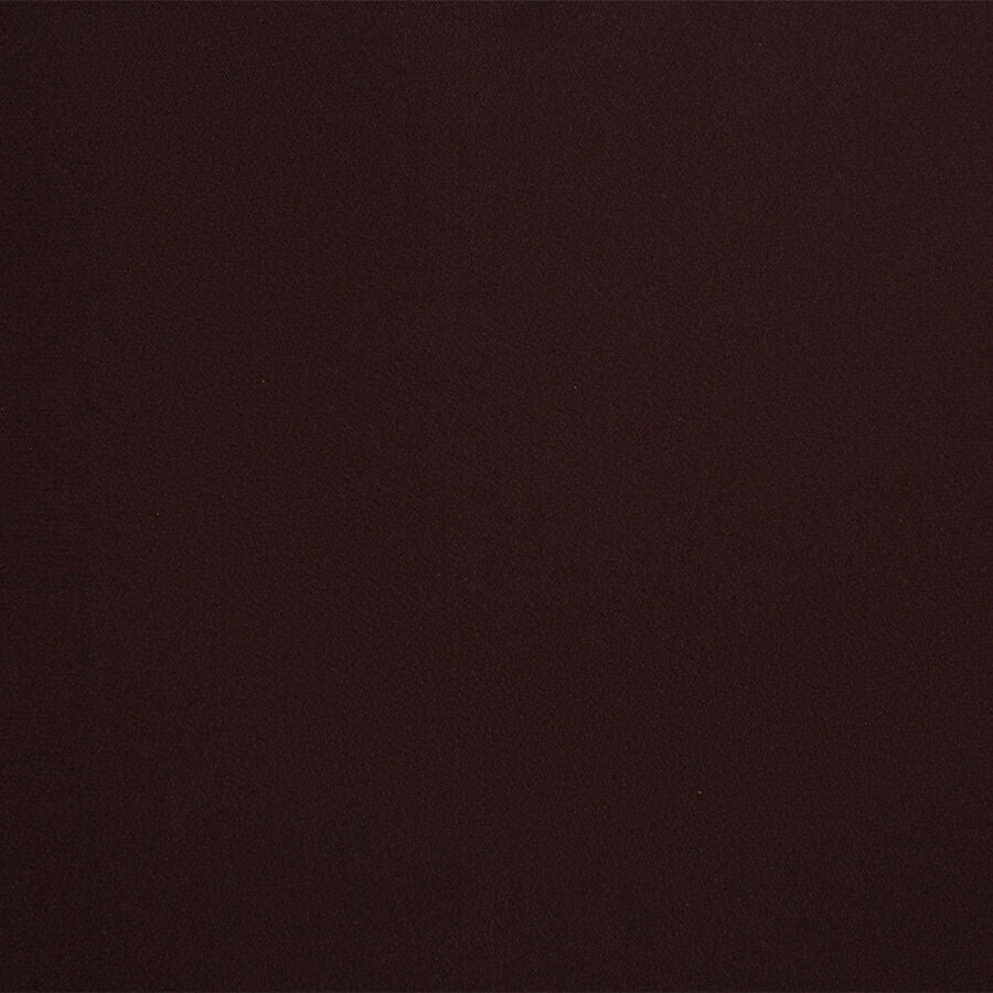 Dark Brown Silk Crêpe de Chine