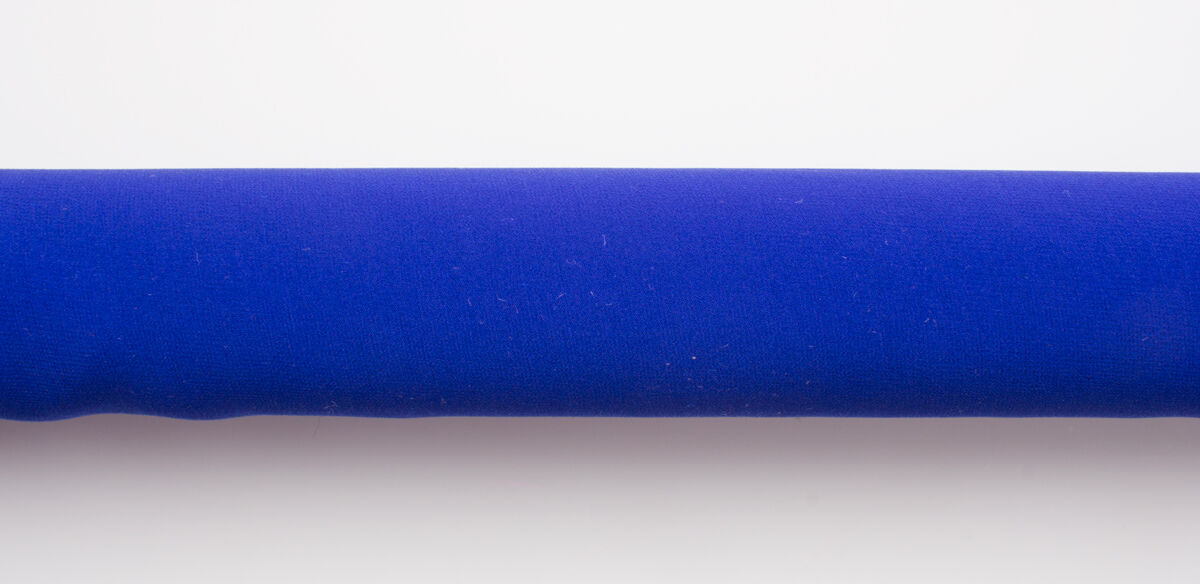 Electric Blue Silk Georgette