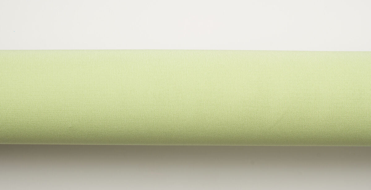 Pistachio Green Silk Georgette