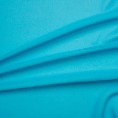 Bright Turquoise Silk Georgette
