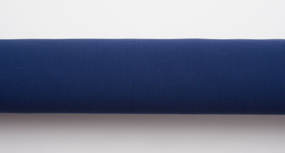 Navy Blue Silk Georgette