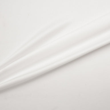 White Silk Satinised Chiffon