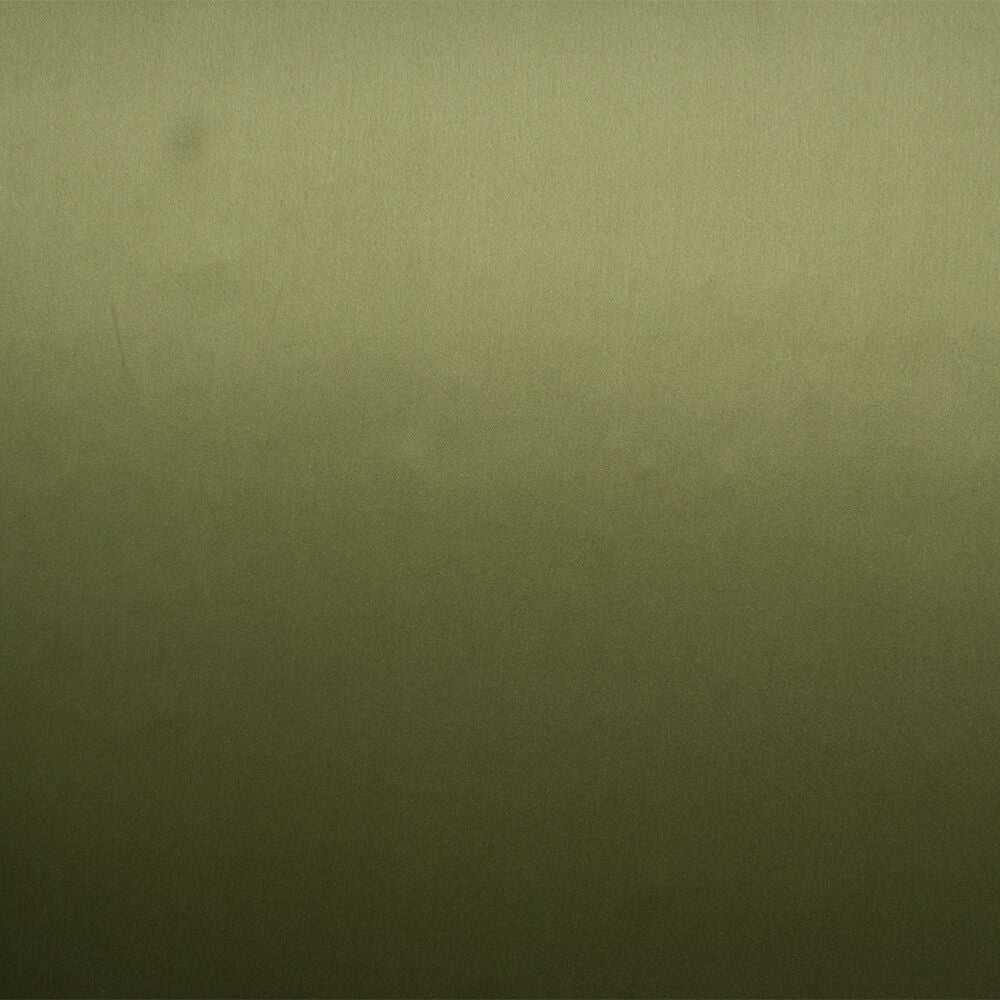 Mid Olive Green Silk Satin