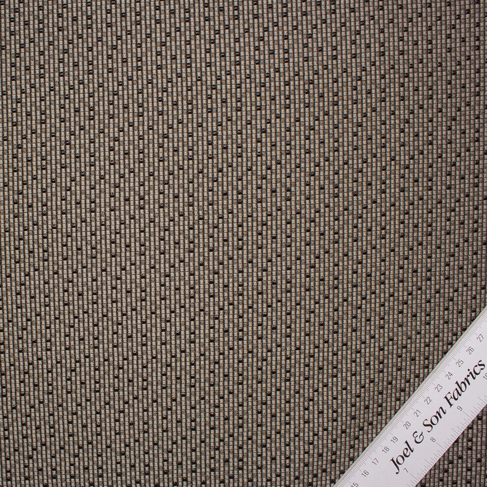 Grey/Black Metallic Cloqué