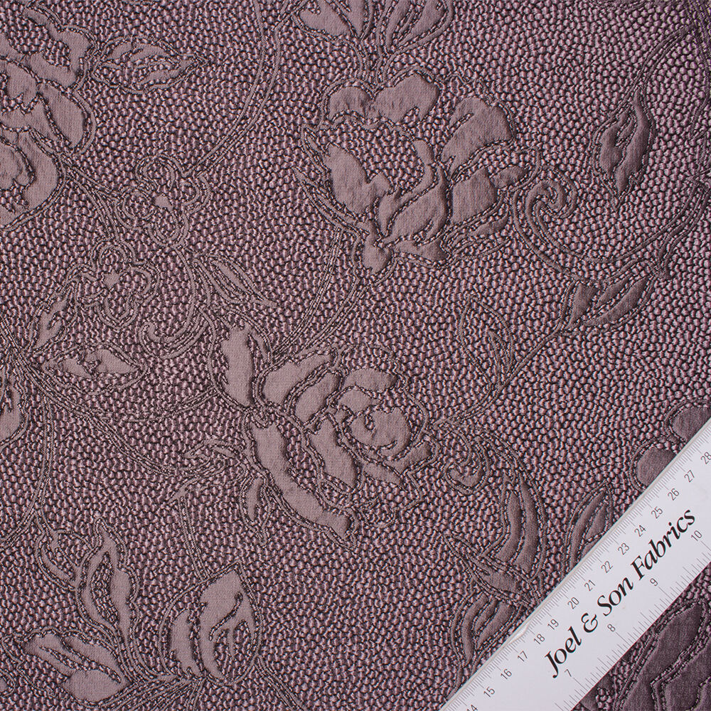 Dusty Pink Floral Brocade