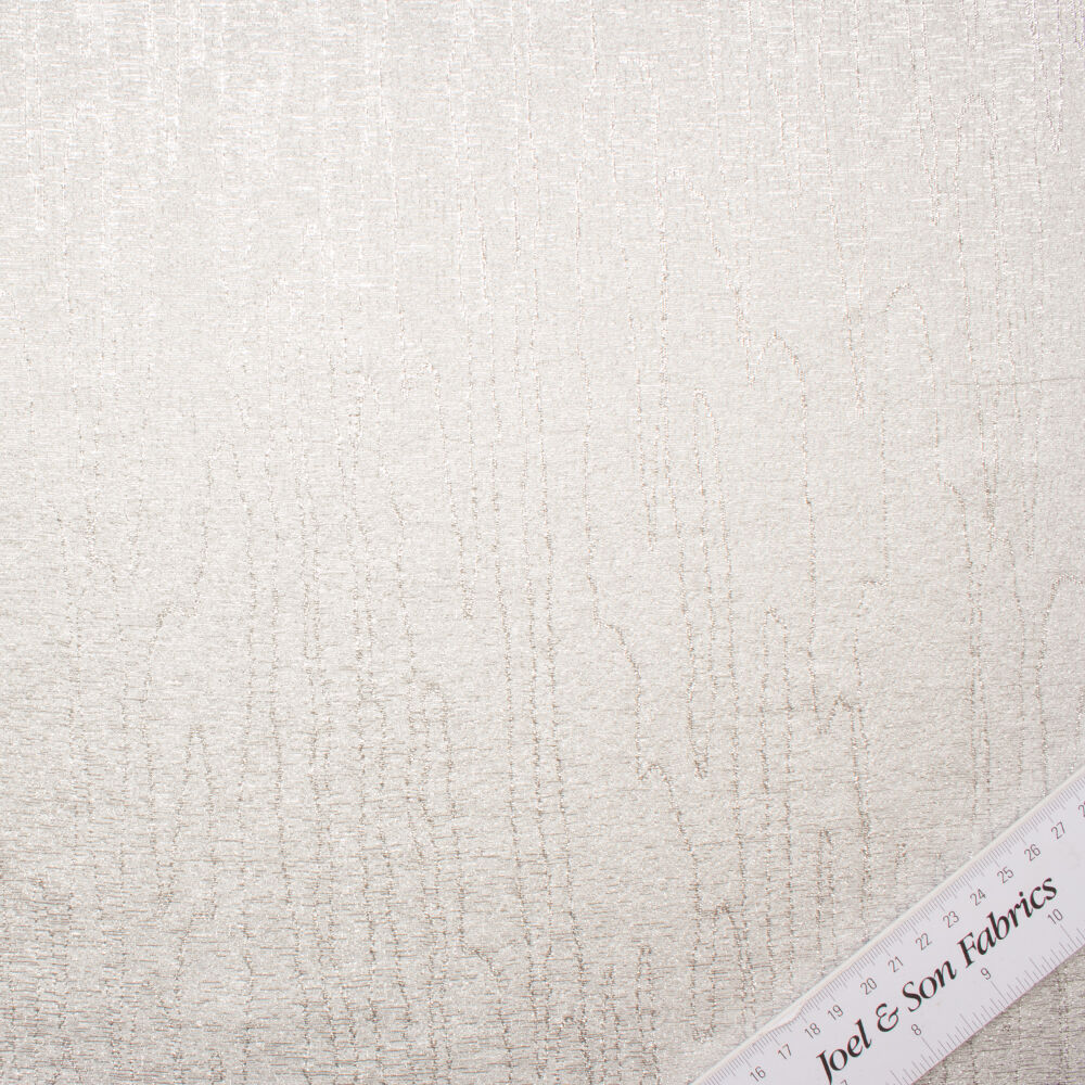 Silver Laminated Silk