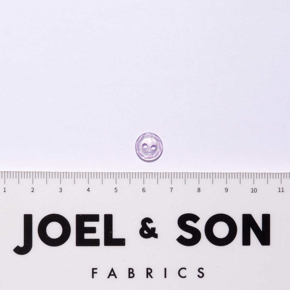 Soft Lilac Engraved Shirting Button