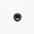 Medium Black 'Dotted' Round Button