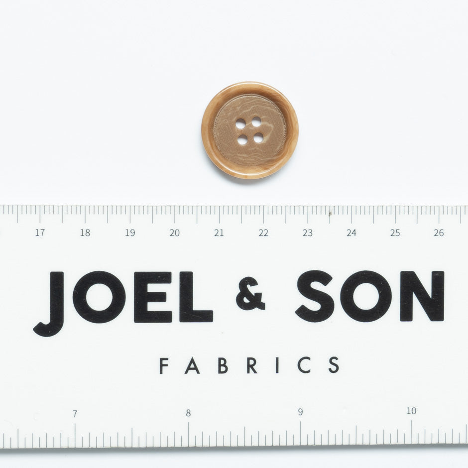 Medium Sized Caramel Jacket Button