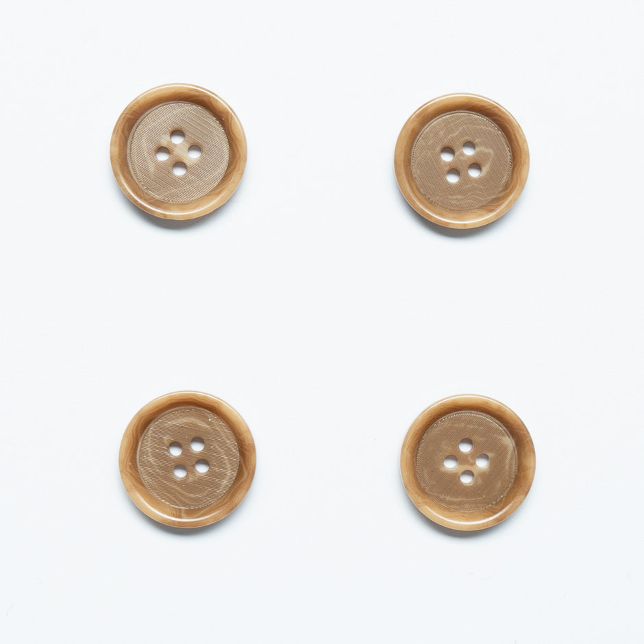 Medium Sized Caramel Jacket Button