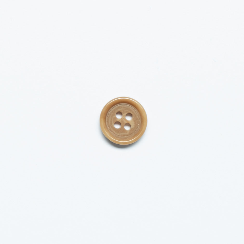 Small Caramel Jacket Button