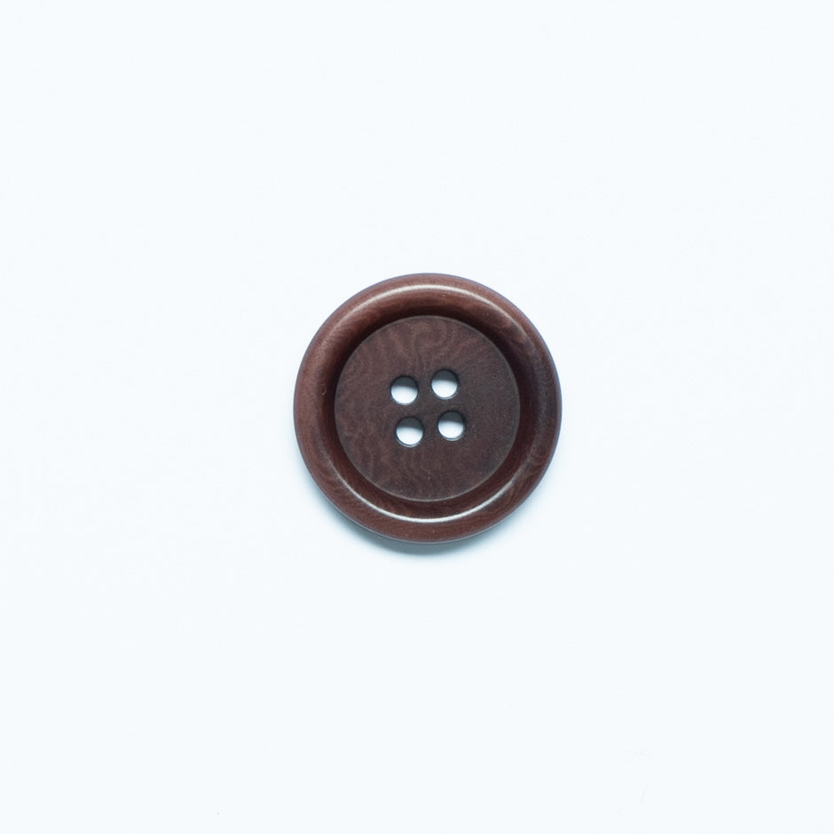 Medium Sized Chestnut Brown Jacket Button