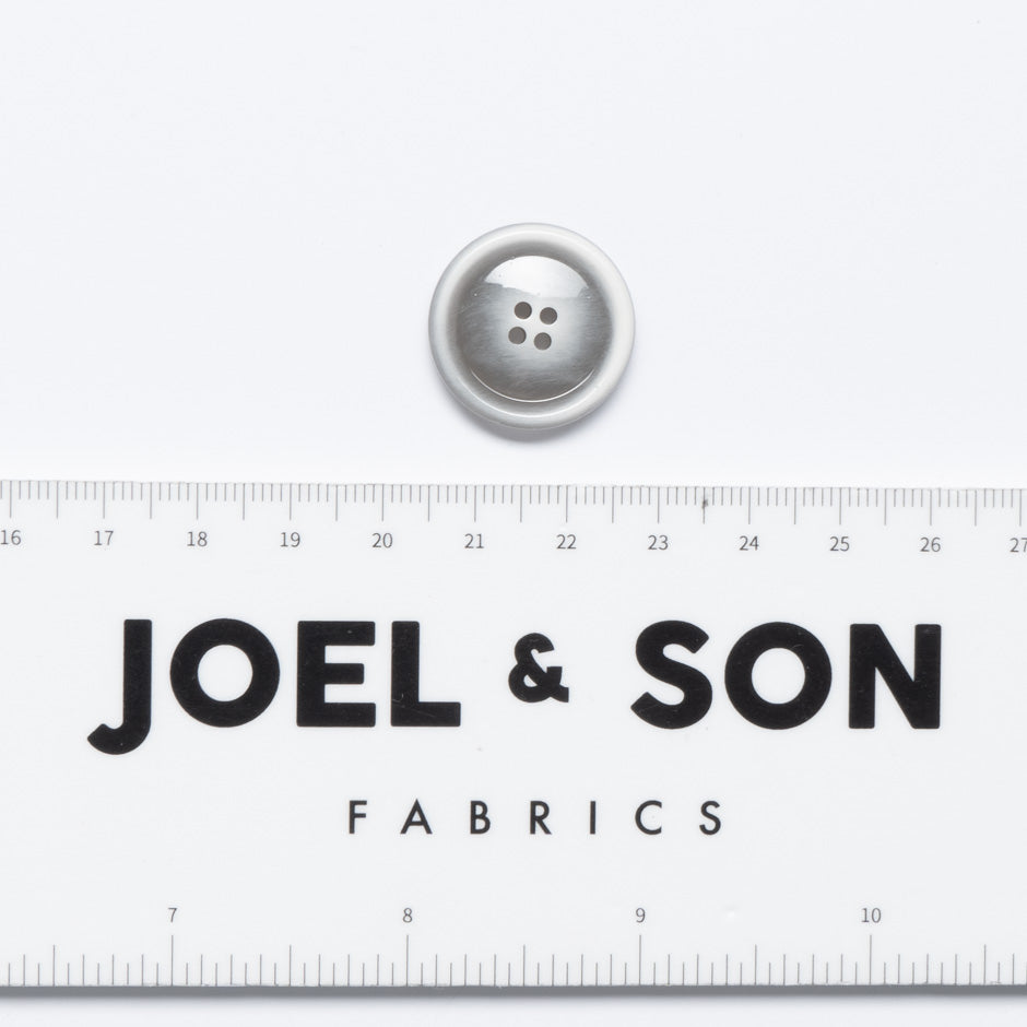 Mottled Grey Medium Jacket Button