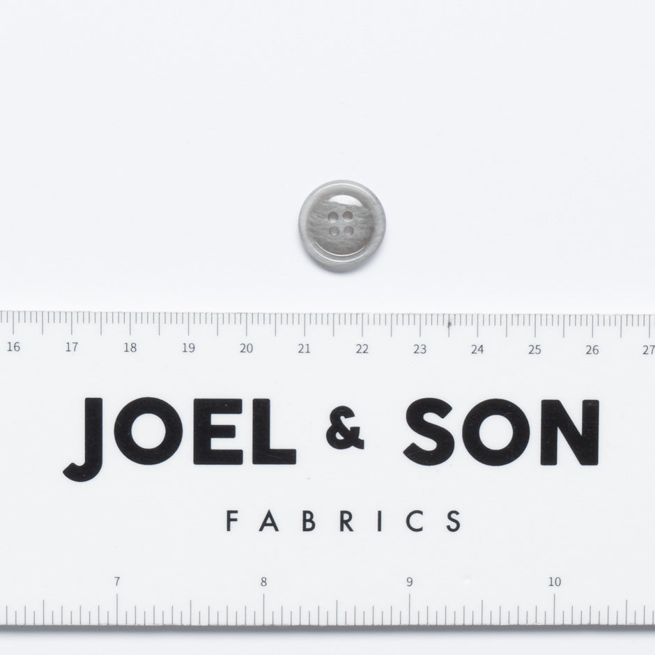 Mottled Grey Small Jacket Button