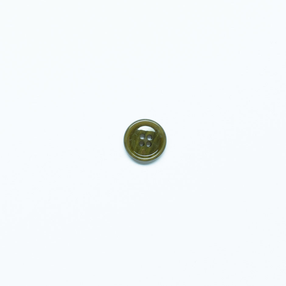 Small Puce Green Jacket Button
