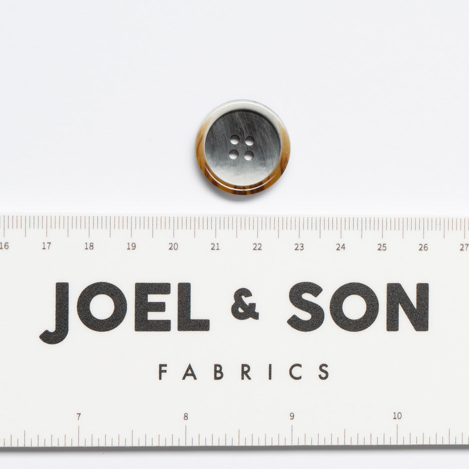 Medium Grey/Brown Jacket Button