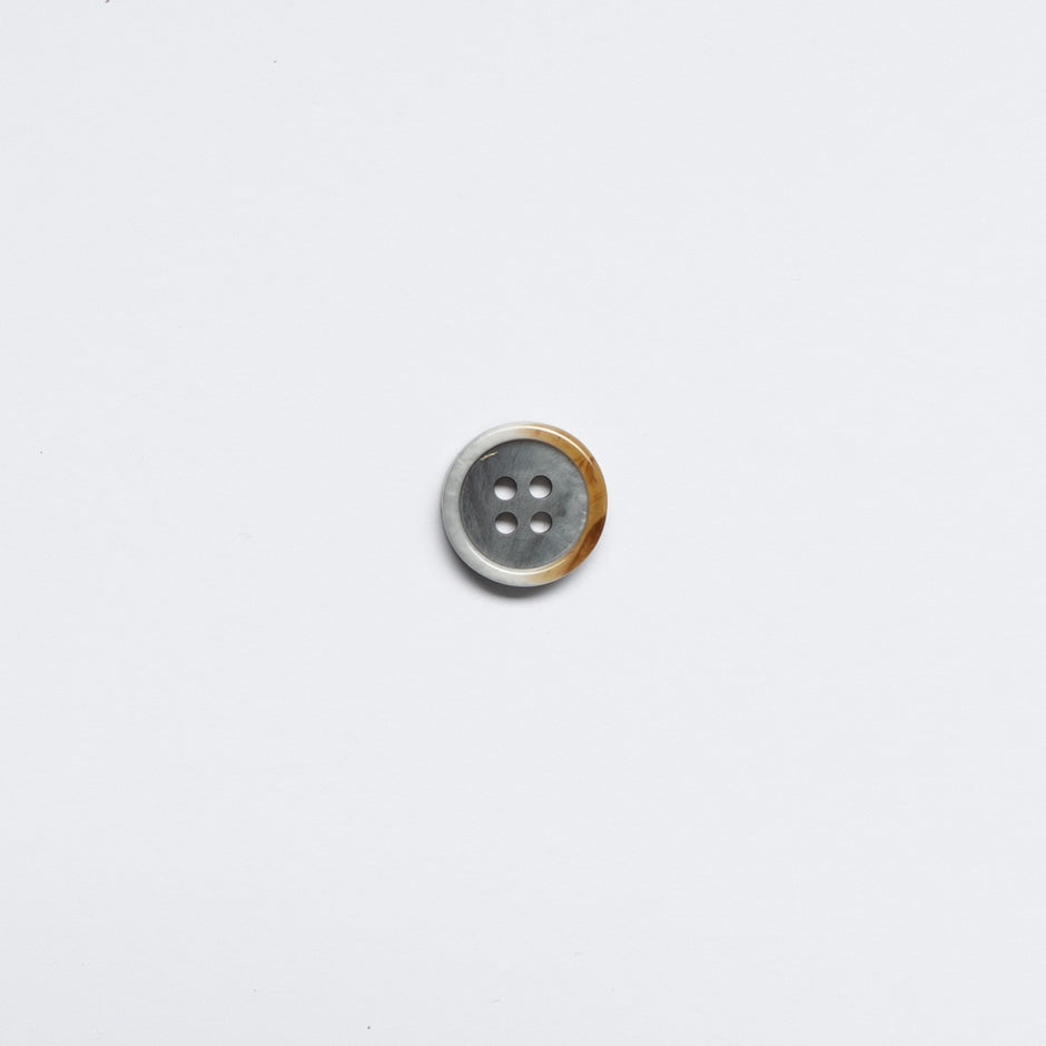 Small Grey/Brown Jacket Button