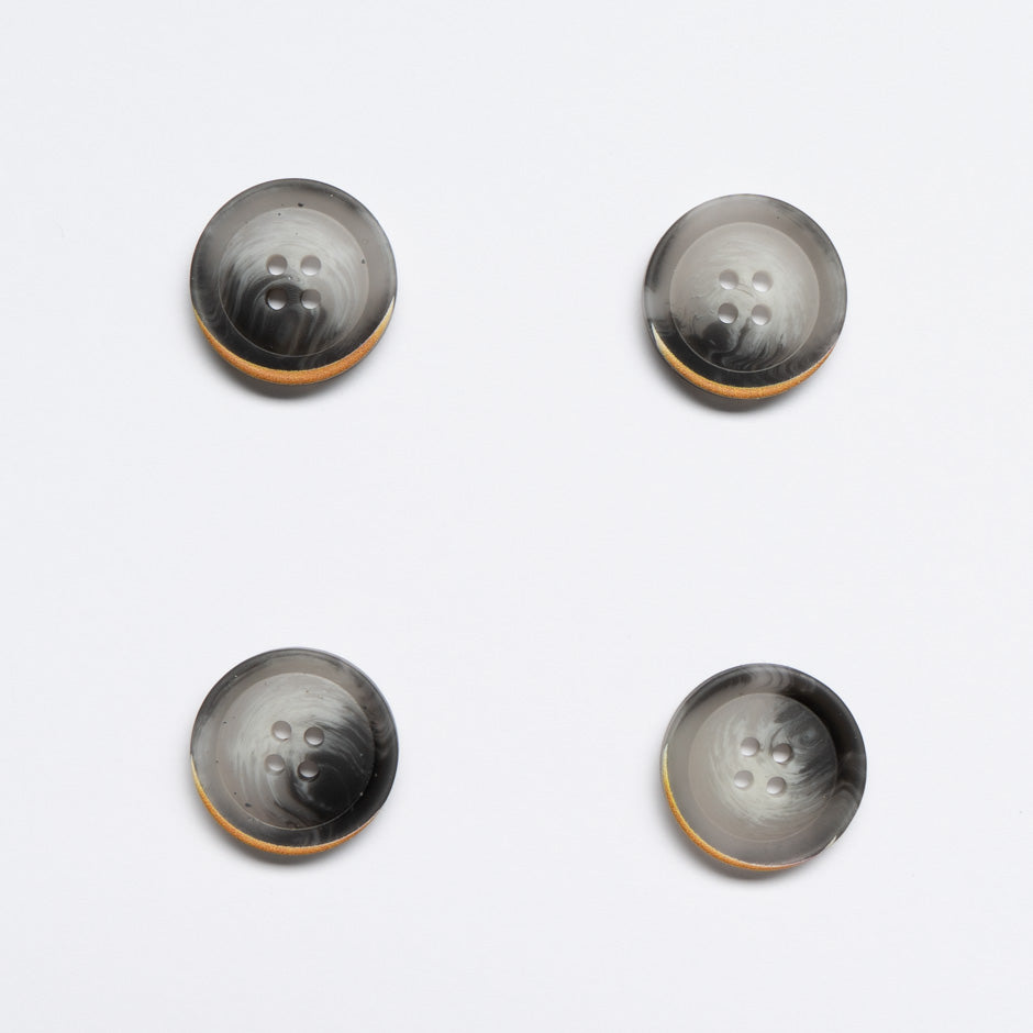 Grey Shaded Medium Jacket Button