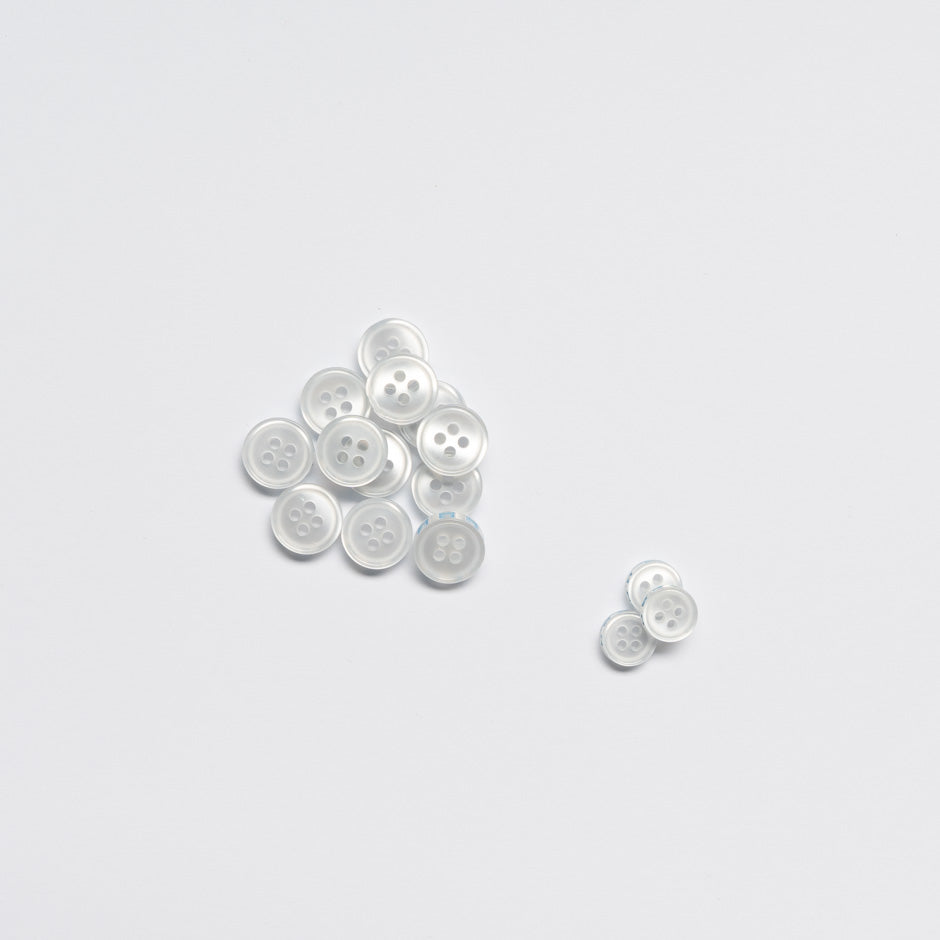 White Shirting Button Set
