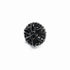 Large Black Diamanté Evening Button