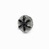 Large Black & Clear Diamanté Evening Button