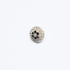 Two-Tone Diamanté Silver Evening Button