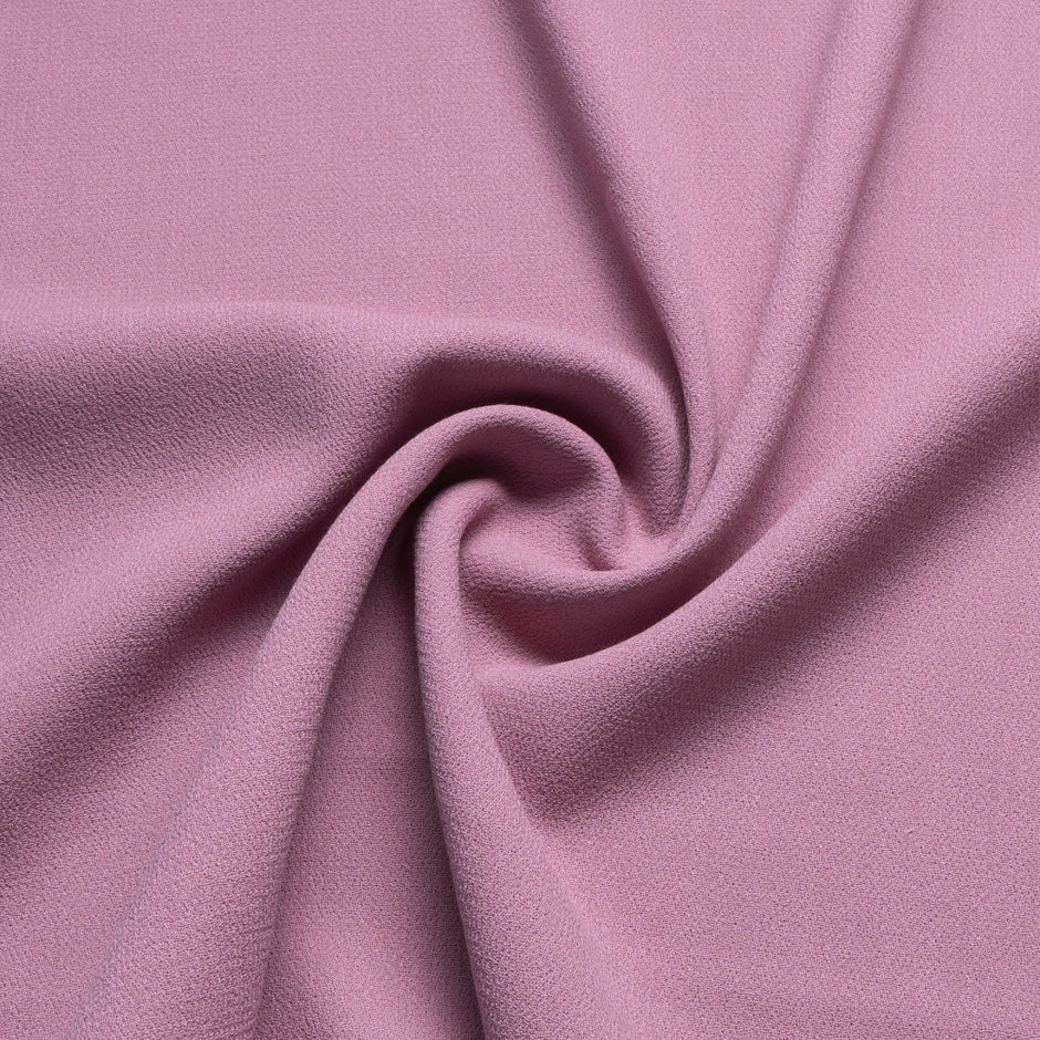 Antique Rose Pink Double Wool Crêpe