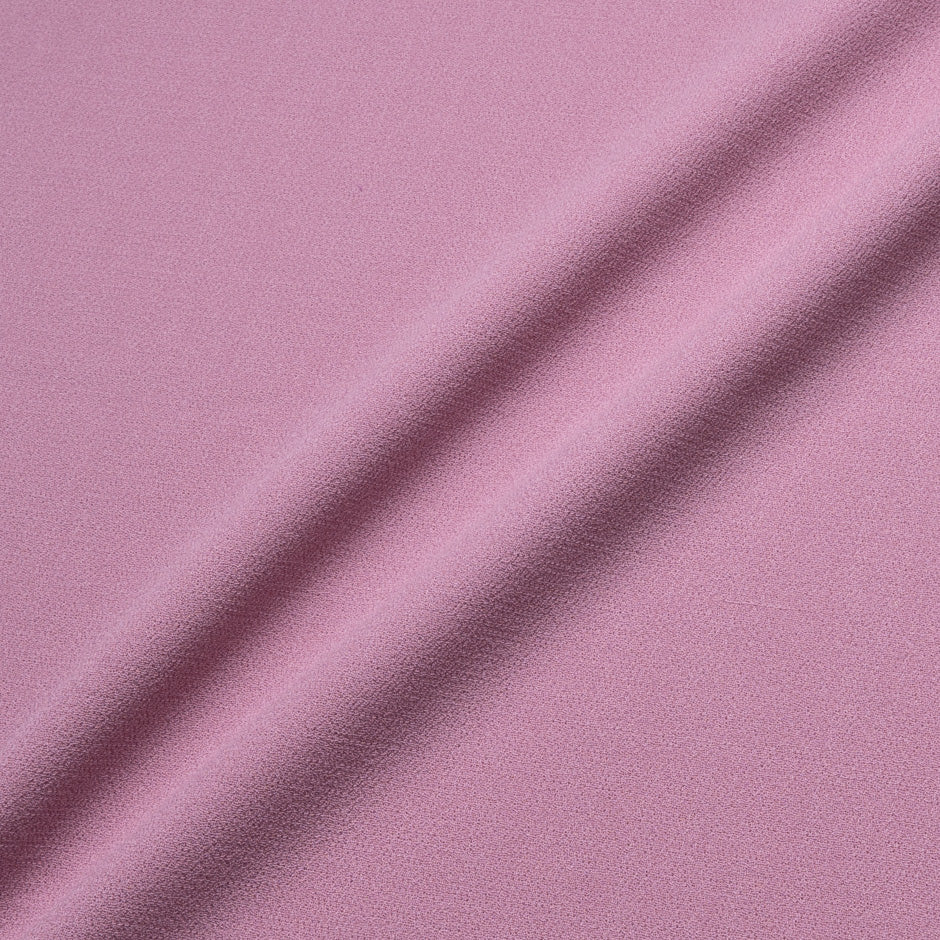 Antique Rose Pink Double Wool Crêpe