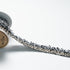 Black & White Metallic Woven Trim