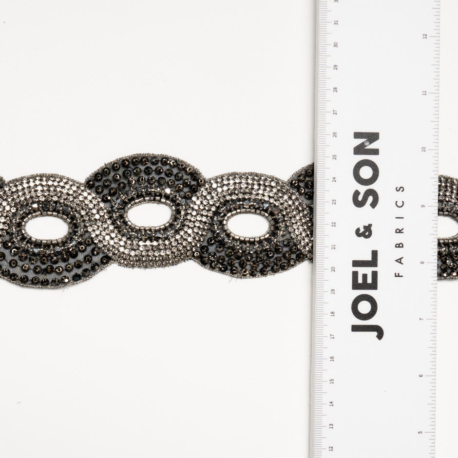 Art Deco Beaded & Diamanté Trim