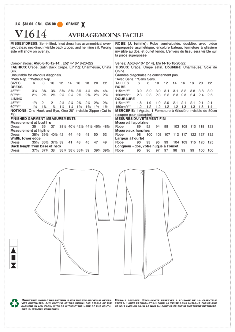 DRESS - V1614
