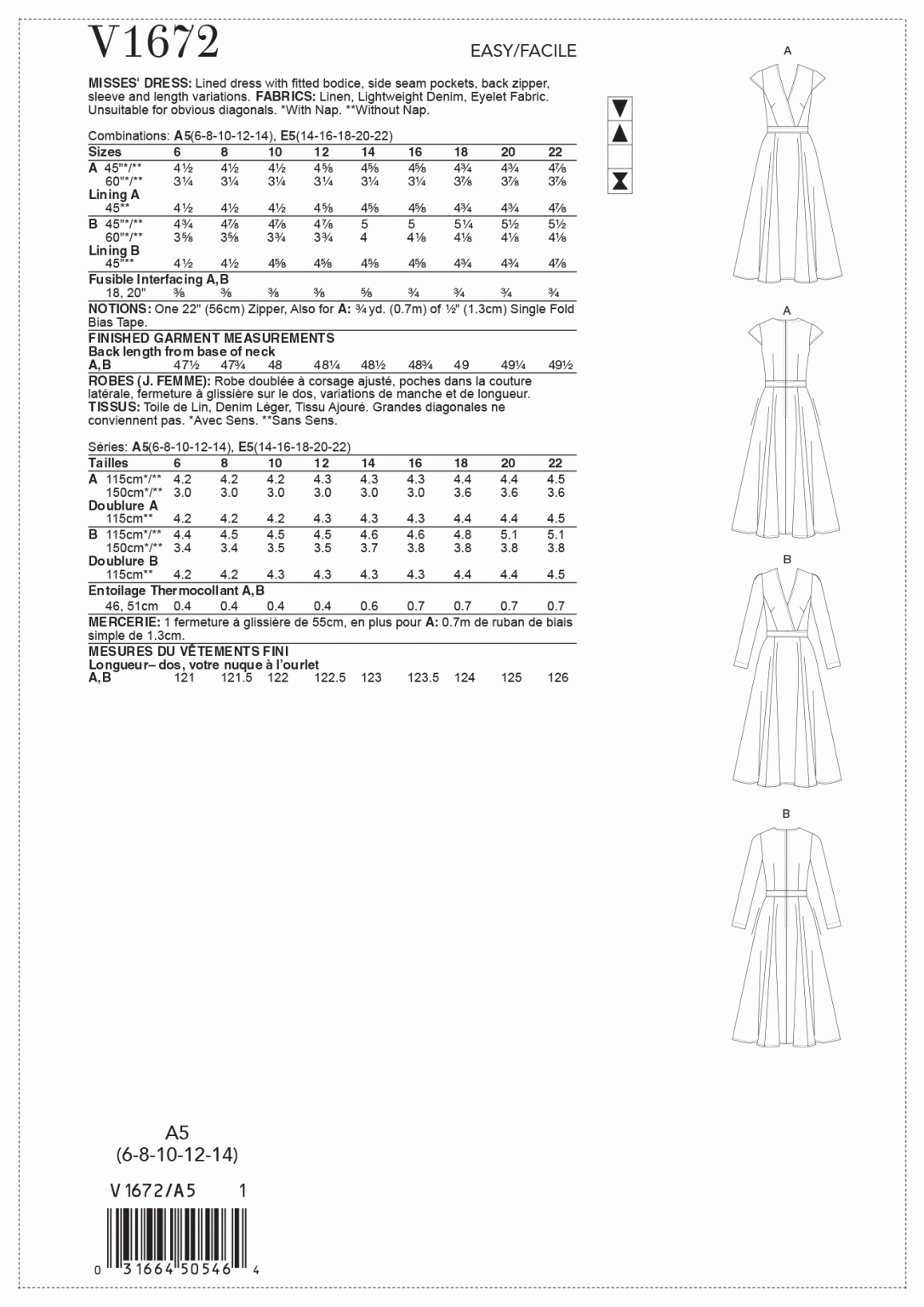 DRESS - V1672