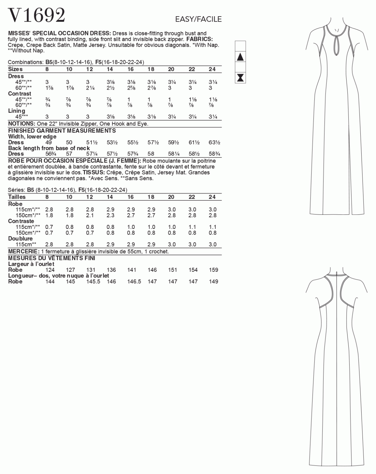 DRESS - V1692