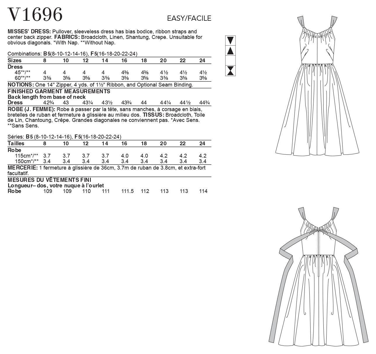 DRESS - V1696