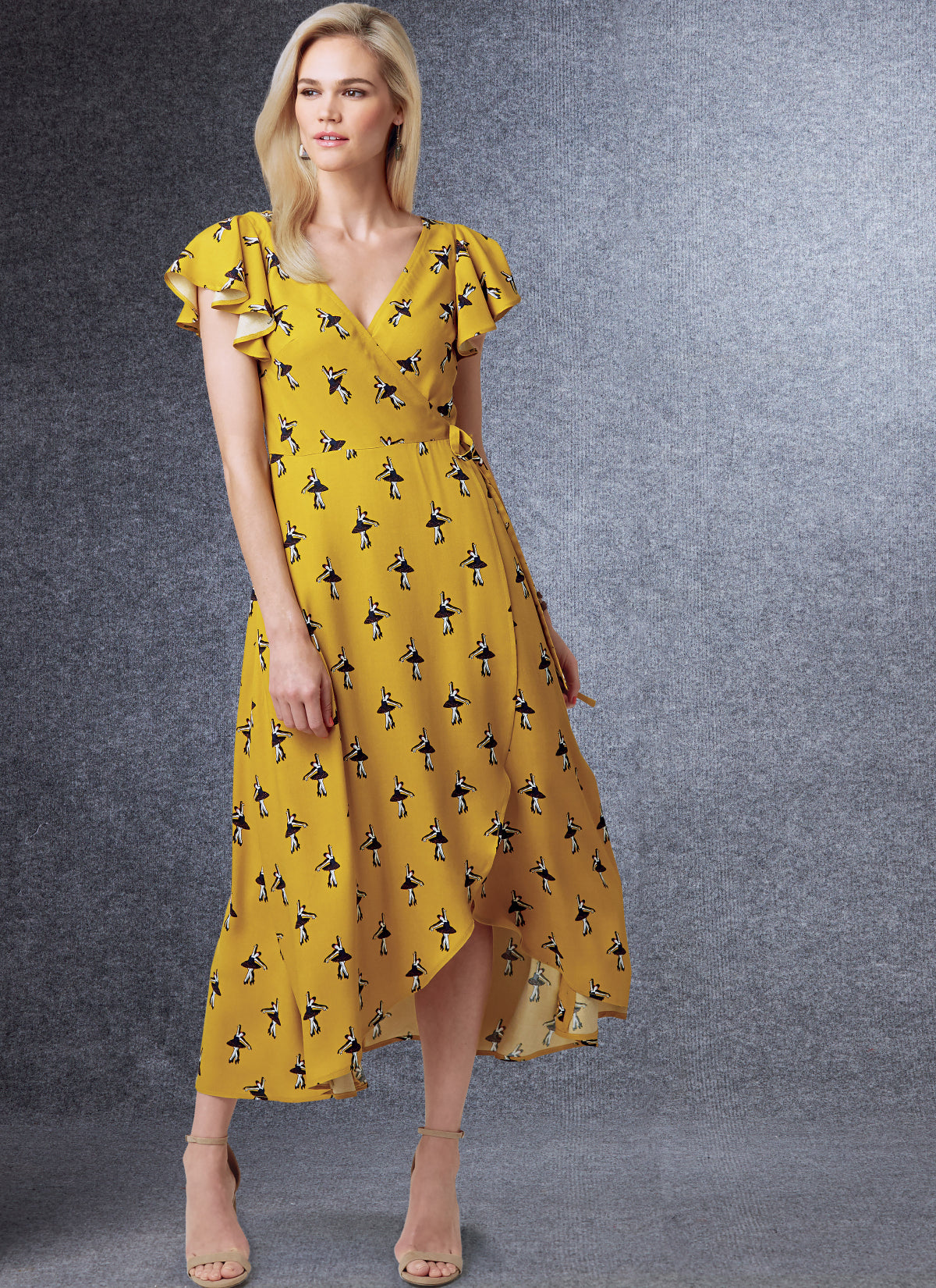 WRAP DRESS - V1734