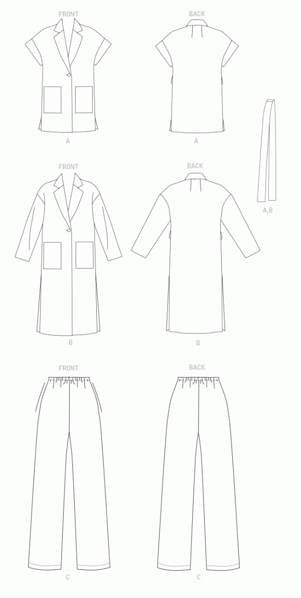 JACKET/COAT/TROUSERS - V1758
