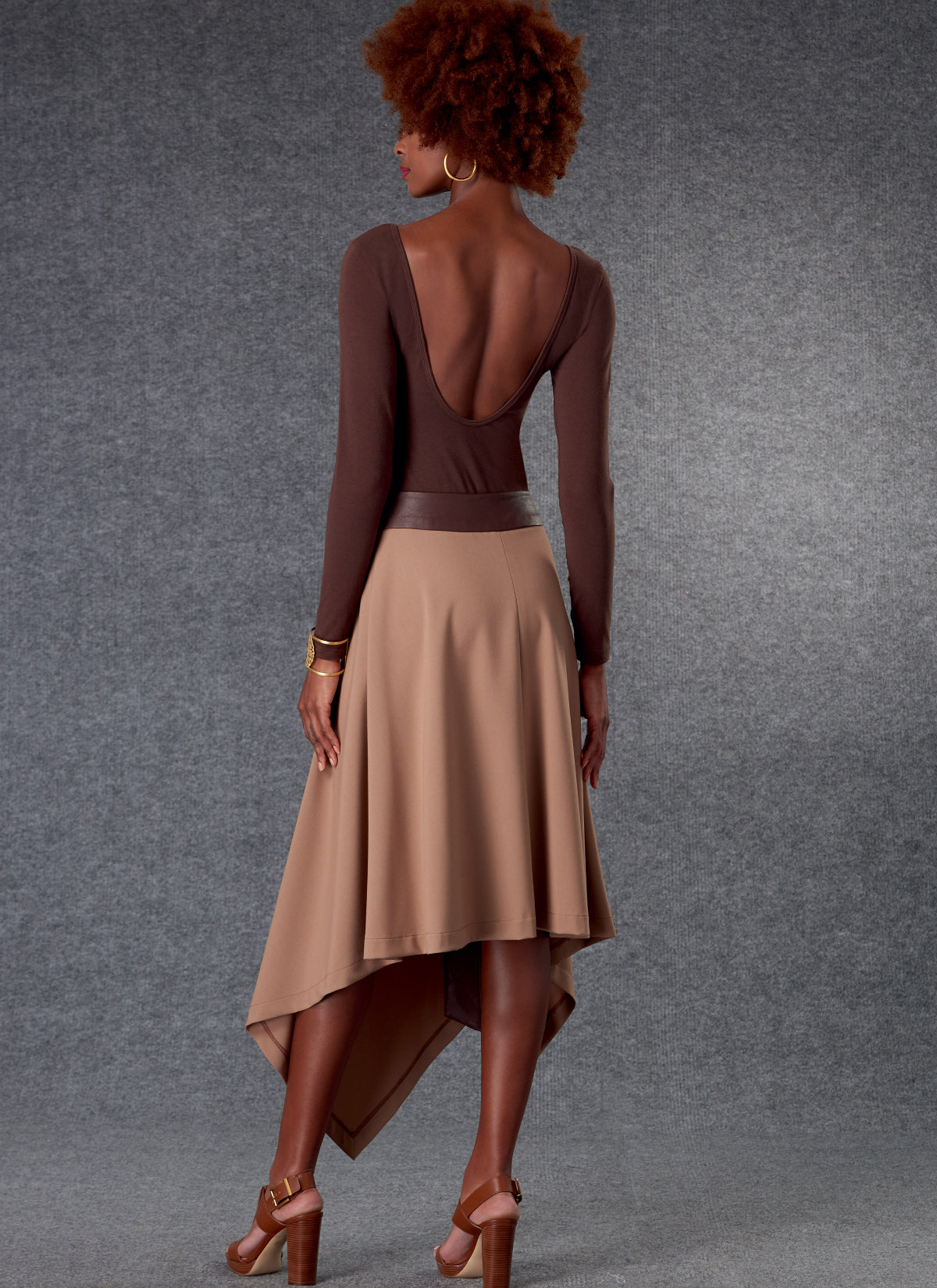 WRAP SKIRT - V1787
