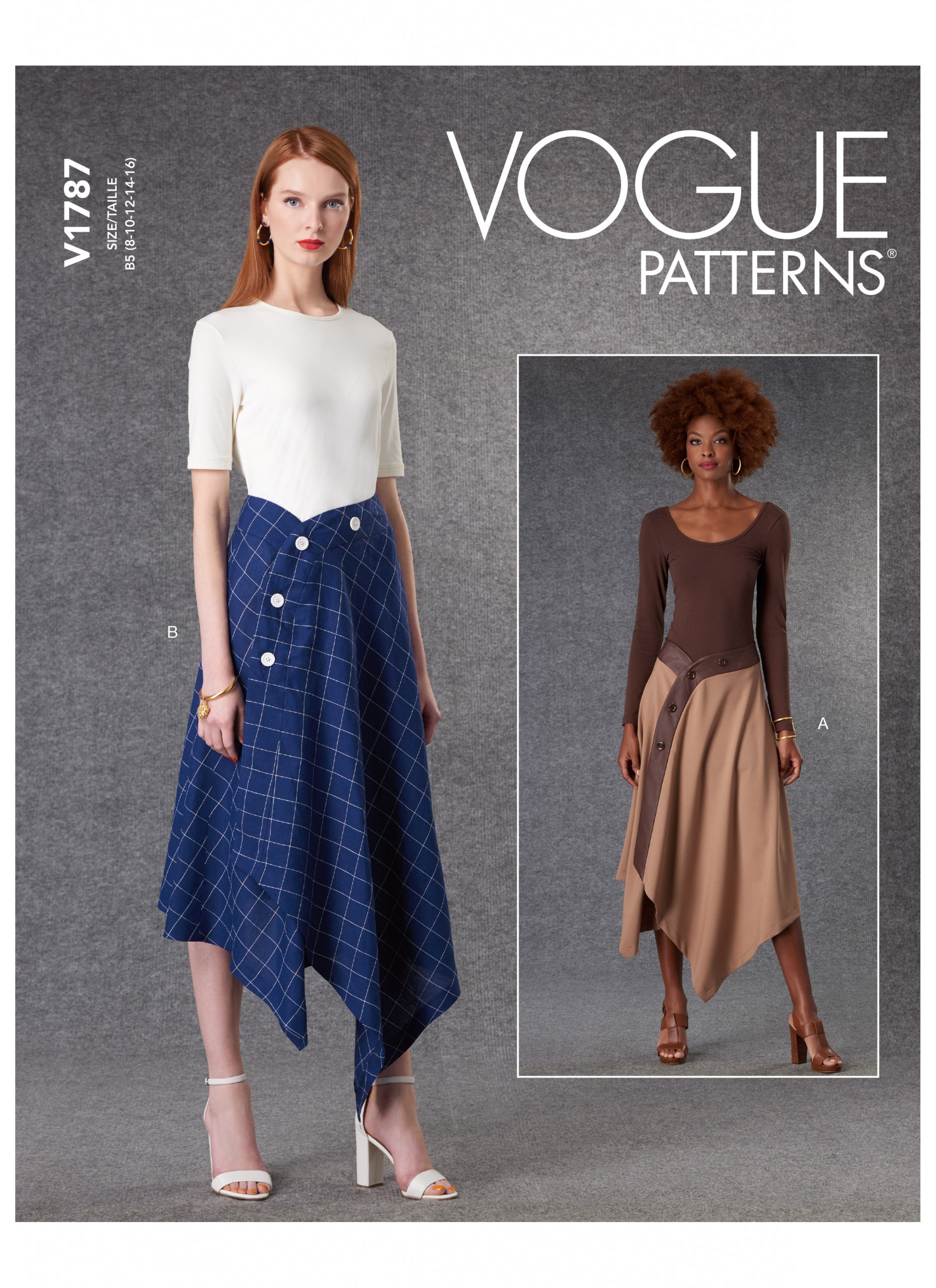 WRAP SKIRT - V1787
